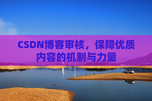CSDN博客审核,保障优质内容的机制与力量